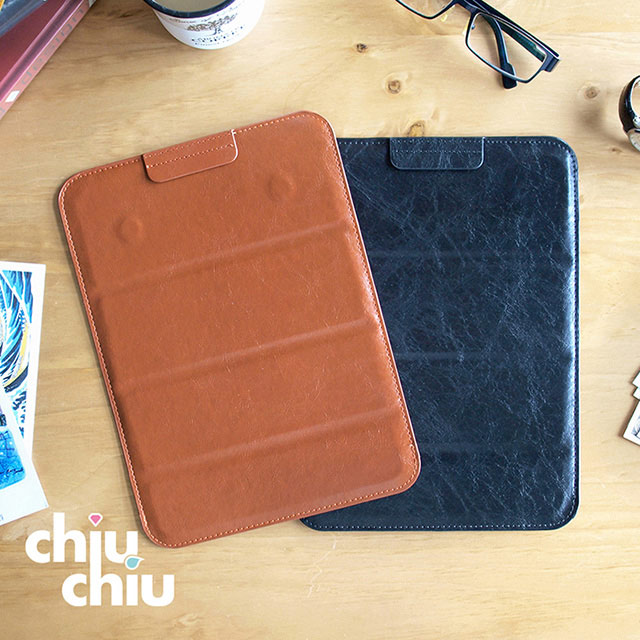 chiuchiu SAMSUNG Galaxy Tab S7+ (12.4吋)復古質感瘋馬紋可折疊式保護皮套