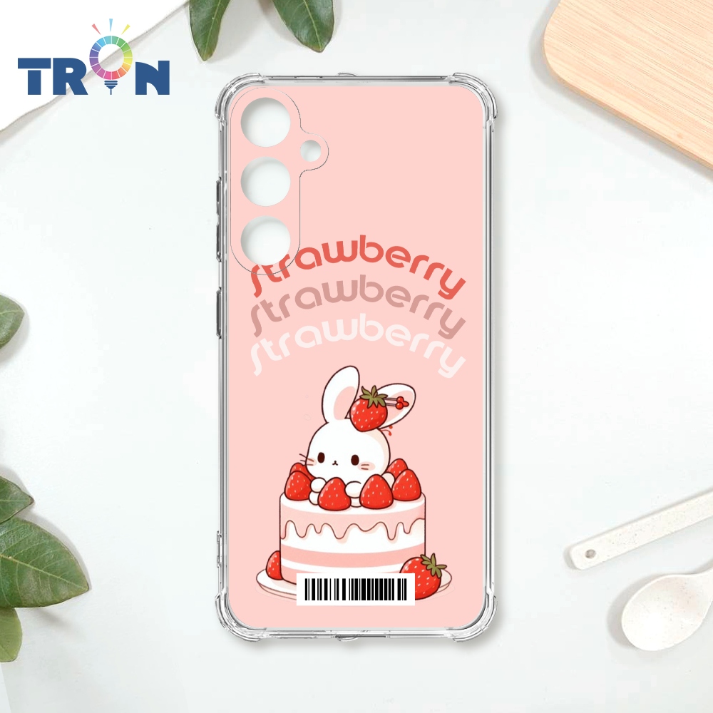 TRON 三星 A55 小動物愛美食系列 載具 四角防摔殼 手機殼