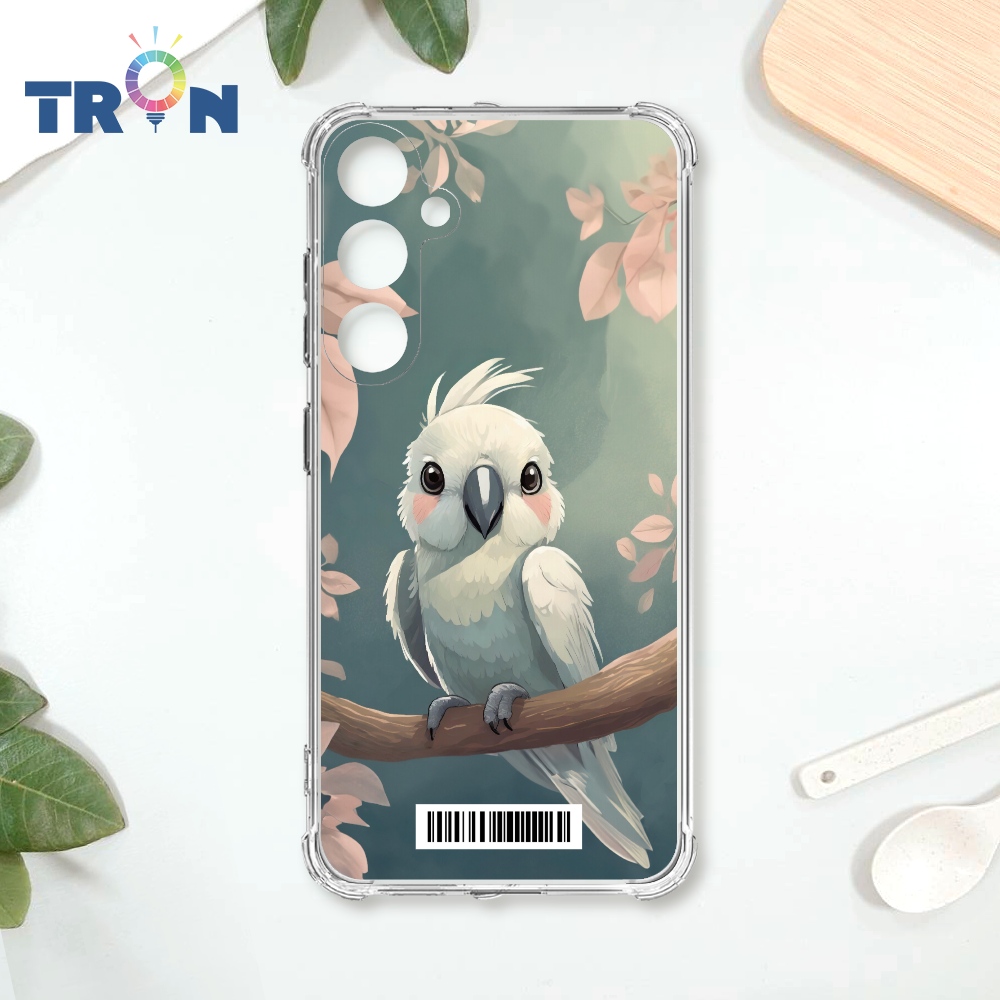 TRON 三星 A55 可愛巴丹鸚鵡系列 載具 四角防摔殼 手機殼
