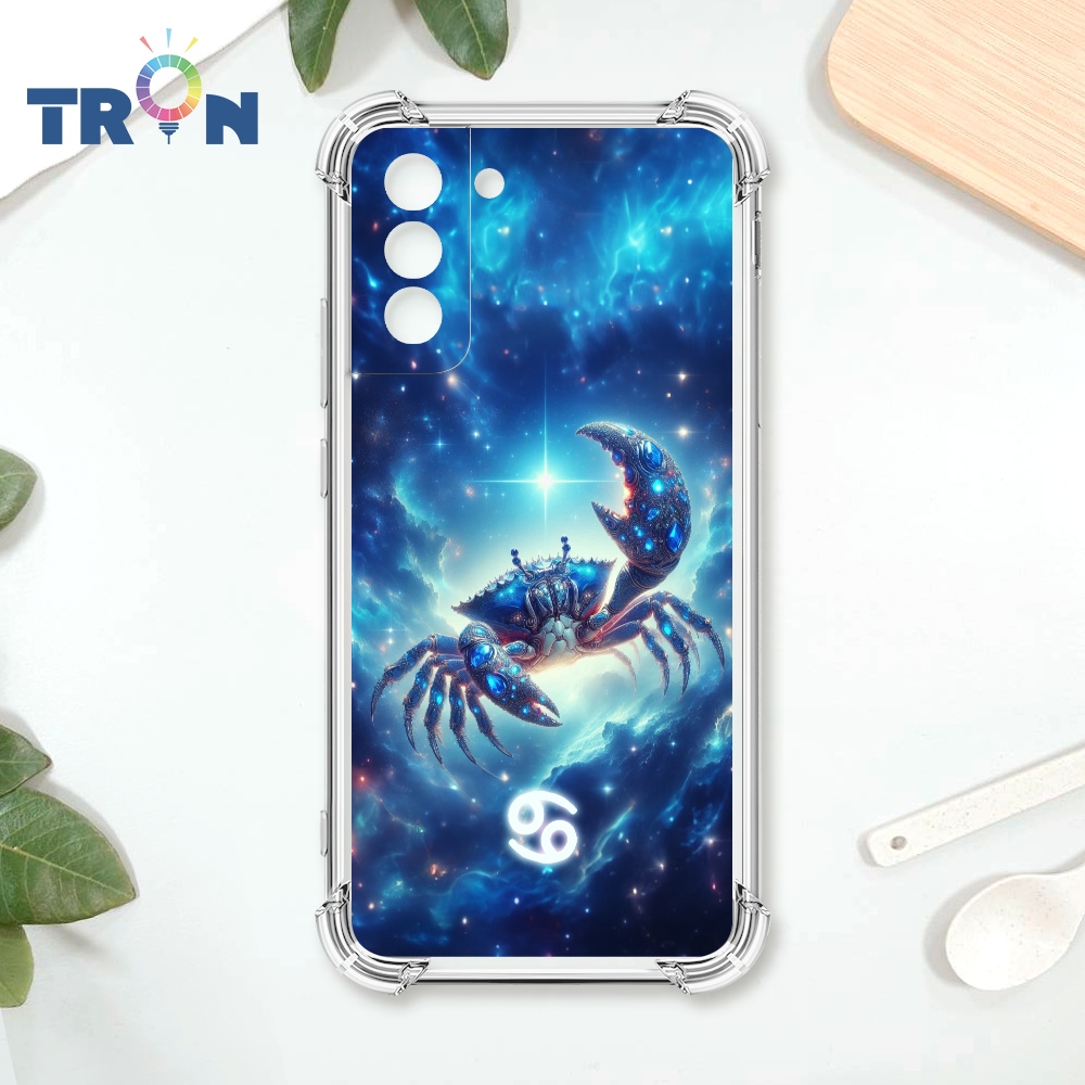 TRON 三星 S21 FE 5G 星空水象星座 四角防摔殼 手機殼
