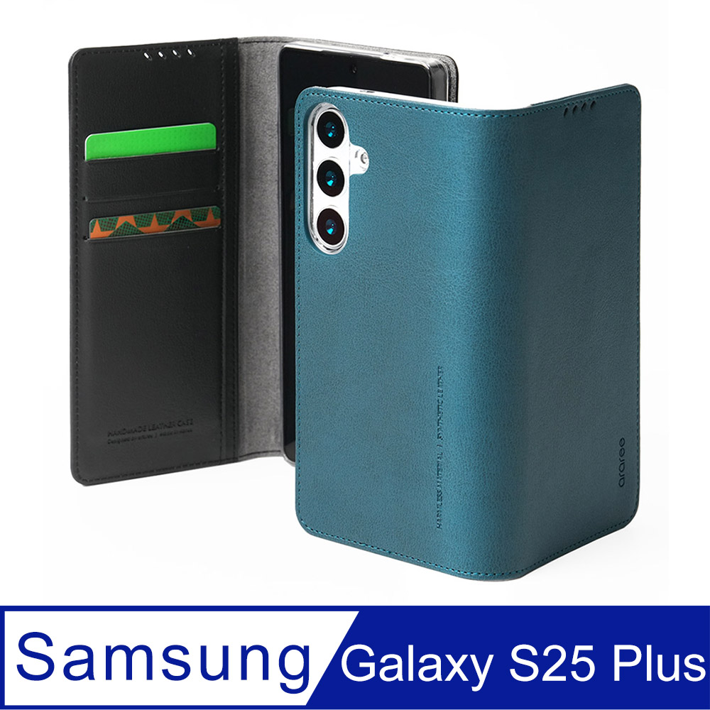 Araree 三星 Galaxy S25 Plus 手工掀蓋式保護皮套