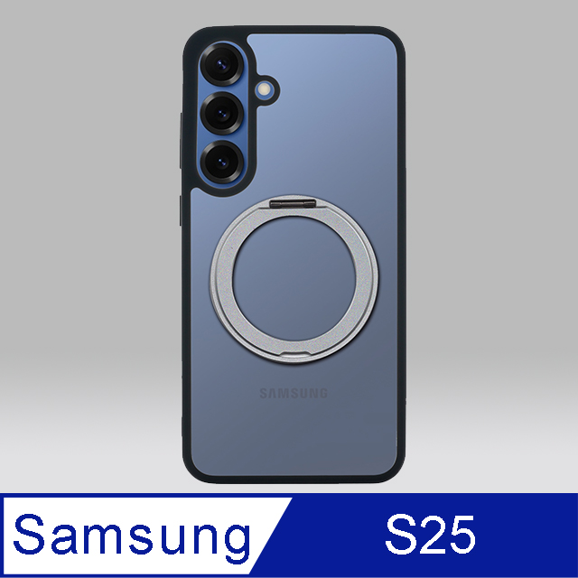 Moxbii 【MATTO系列】 三星Samsung (For Galaxy S25) 旋轉磁吸支架 保護殼