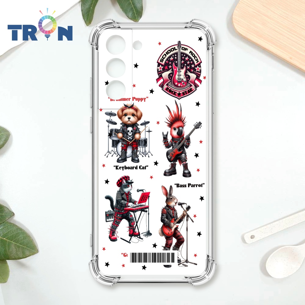 TRON 三星 S22 PLUS 毛孩搖滾教室  載具 四角防摔殼 手機殼