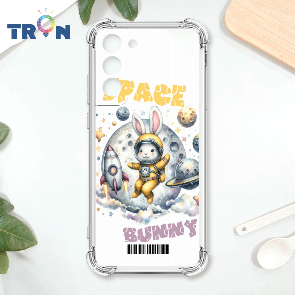 TRON 三星 S22 PLUS 登上月球的太空兔兔 載具 四角防摔殼 手機殼