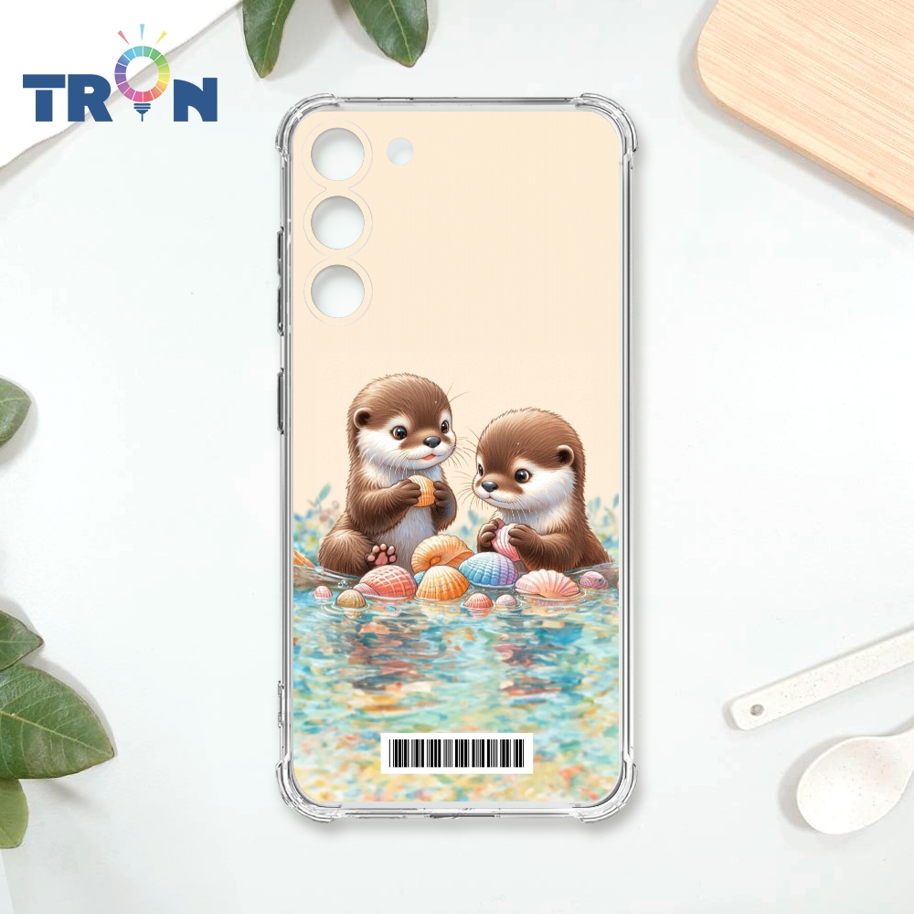 TRON 三星 S23 玩水的水獺系列 載具 四角防摔殼 手機殼