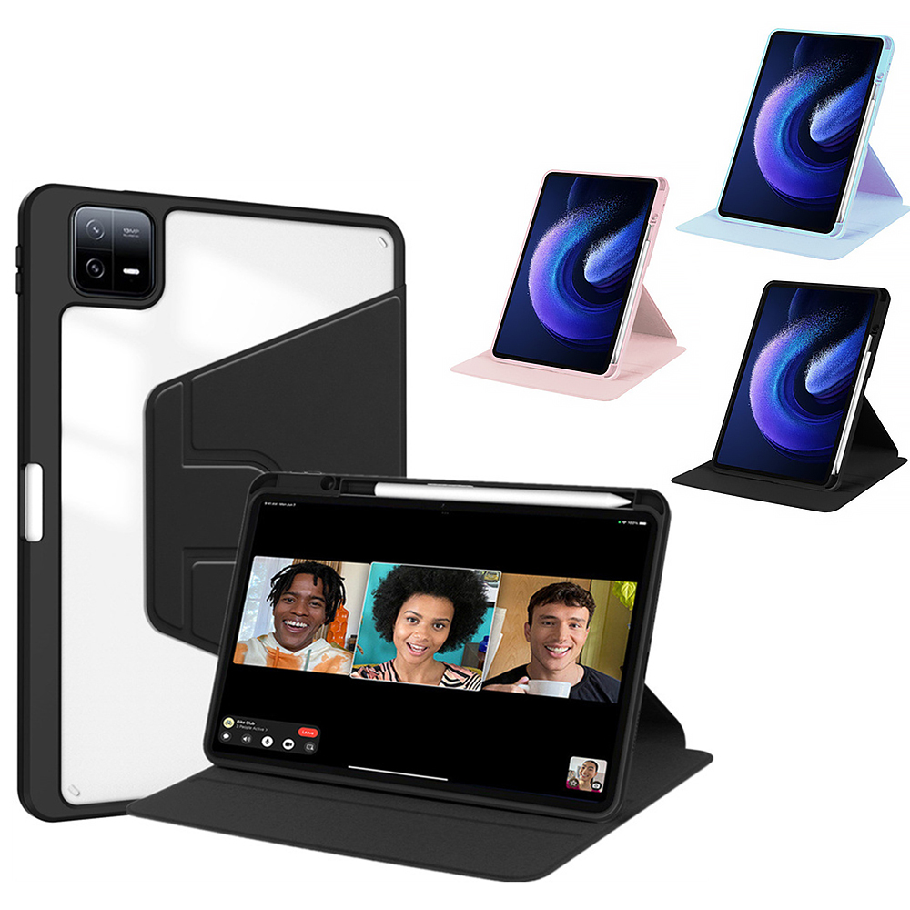 小米平板8 Xiaomi Pad 8 Pad 8 Pro 11.2吋 平板電腦保護套 360度旋轉 筆槽設計 休眠喚醒 皮套