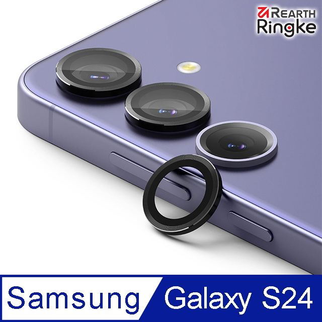 Ringke ｜三星 Galaxy S24 [Camera Lens Frame Glass] 鋼化玻璃鏡頭保護鋁框