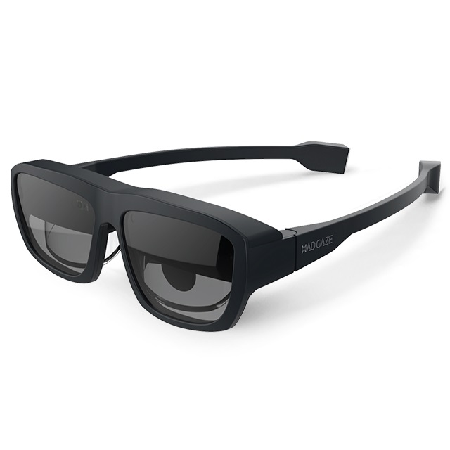 MADGaze GLOW Plus 4K OLED MR智慧眼鏡-黑色- PChome 24h購物