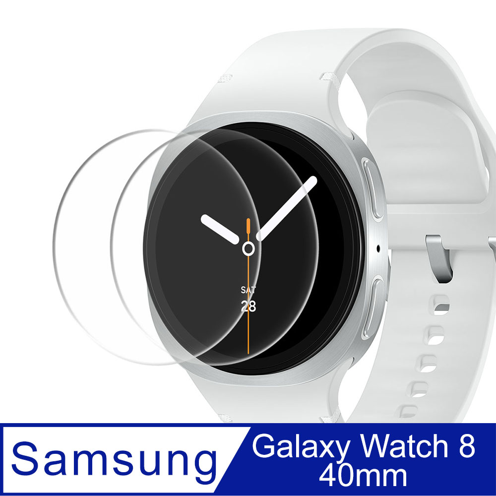 Samsung 三星 三星 Galaxy Watch 8/9 (40mm) 強化玻璃保護貼(2片裝)