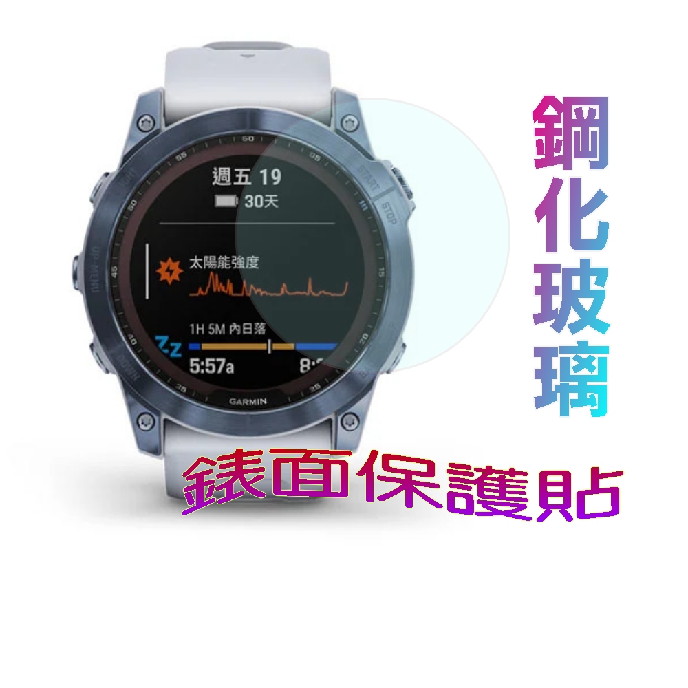 Fenix 7X Solar 硬度9H優化防爆玻璃錶面螢幕保護貼