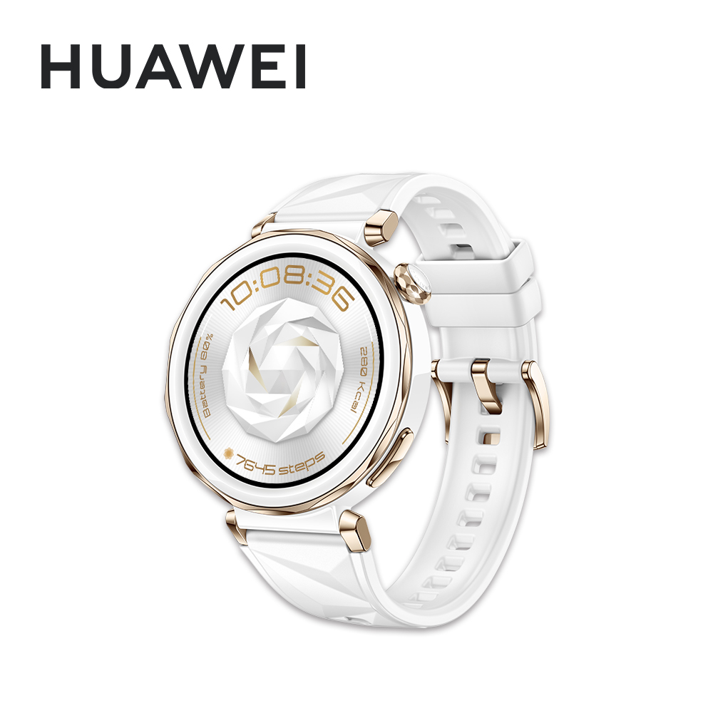 HUAWEI 華為 Watch GT5 Pro 42mm 運動健康 智慧手錶 專業運動款-冰川白