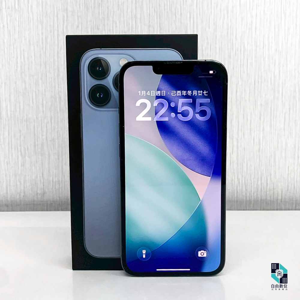 iPhone 13 pro 1TB ios17.6.1 美品 完動品 Apple 蘋果【福利品】iPhone 13 Pro 256G 台灣公司貨6.1吋天峰藍色