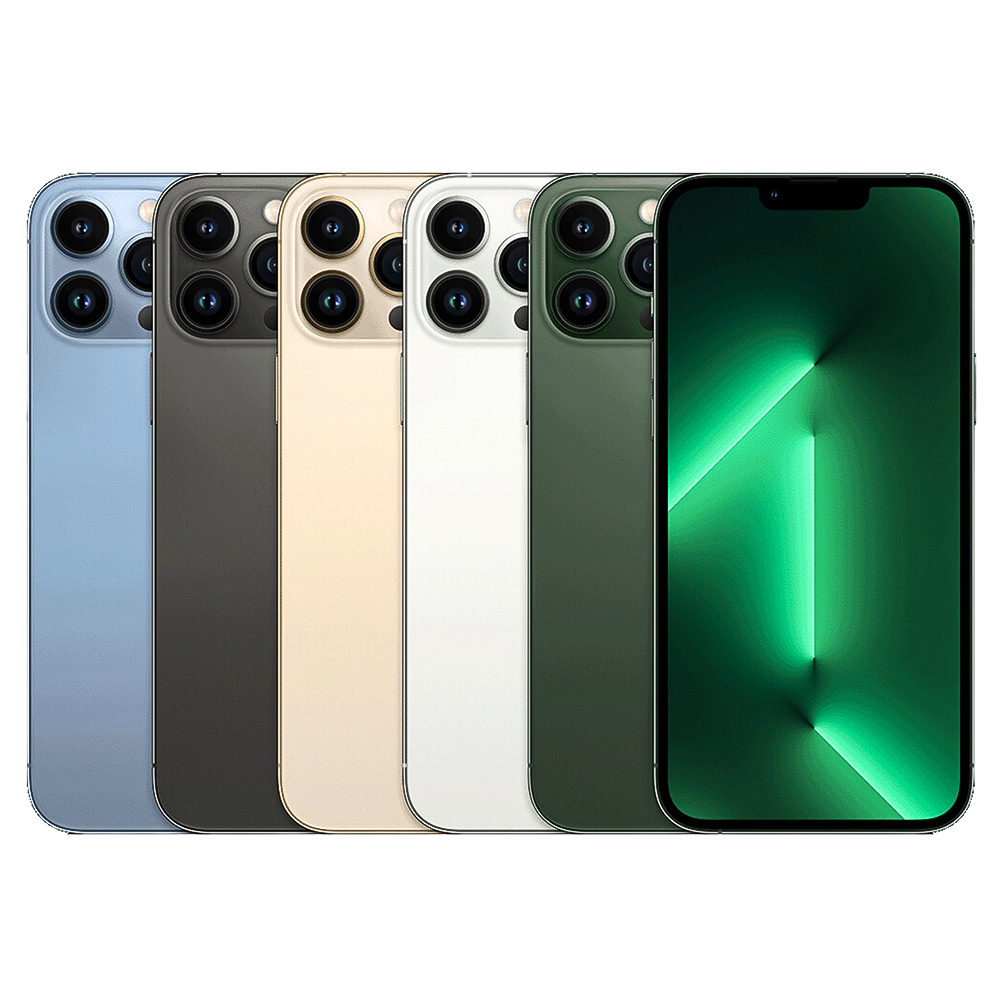 Apple 蘋果 【福利品】iPhone 13 Pro Max 128G 6.7吋 台灣公司貨 石墨色