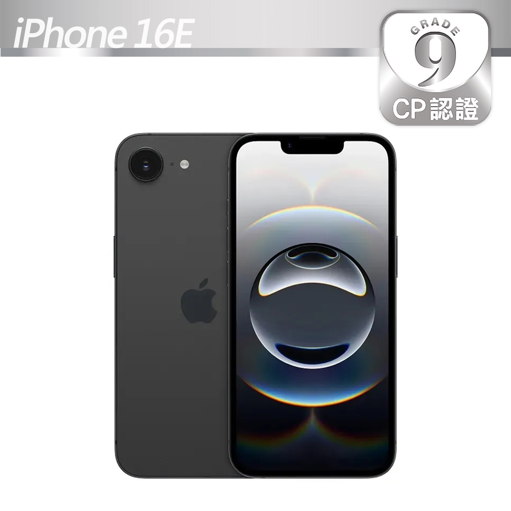 Apple 蘋果 【CP認證福利品】iPhone 16e 128GB 黑（其他規格）