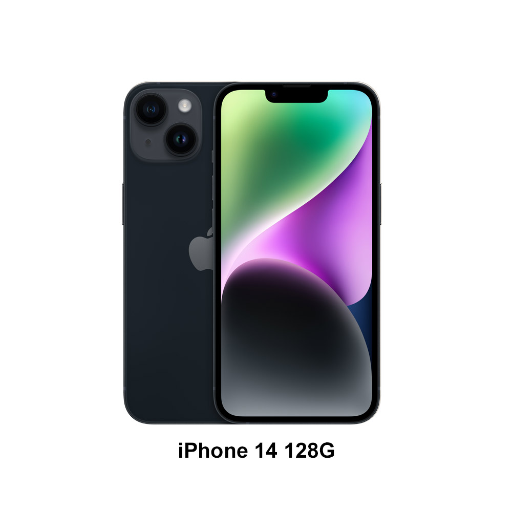 Apple iPhone 14 (128G)-午夜色(MPUF3TA/A)