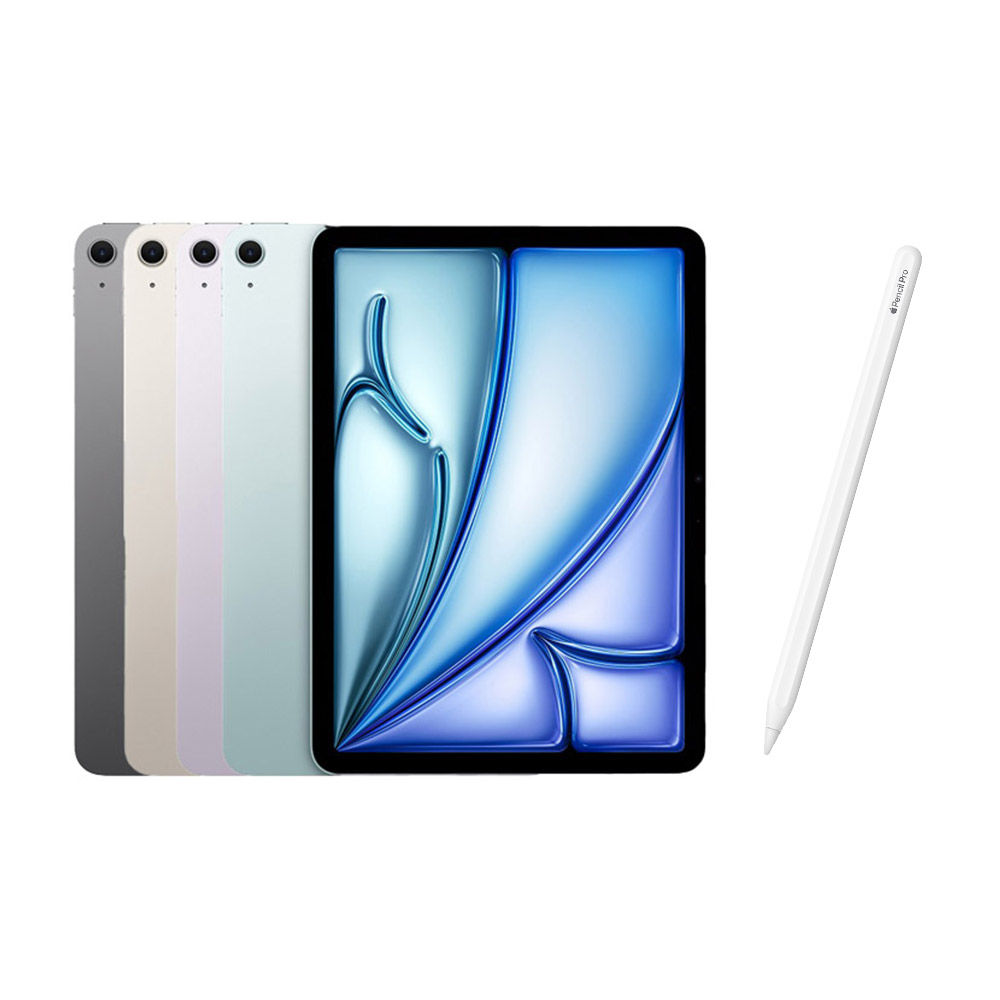 Apple 蘋果iPad Air 11吋M3 128G WiFi+Apple Pencil Pro - PChome 24h購物