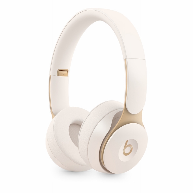 Beats Solo Pro Wireless 頭戴式降噪耳機- 象牙白色Ivory (MRJ72ZP/A