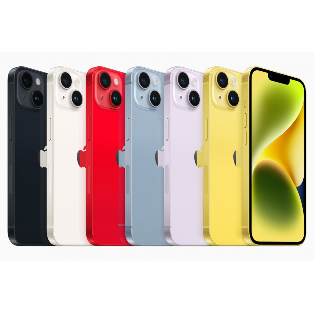 Apple 蘋果 【福利品下殺 】 iPhone 14 Plus 256G 午夜/星光/紫/紅/藍/黃