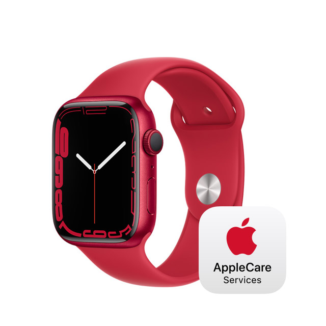 Apple Watch S7 LTE, 45mm (PRODUCT)RED Aluminium Case with (PRODUCT)RED  Sport Band - PChome 24h購物