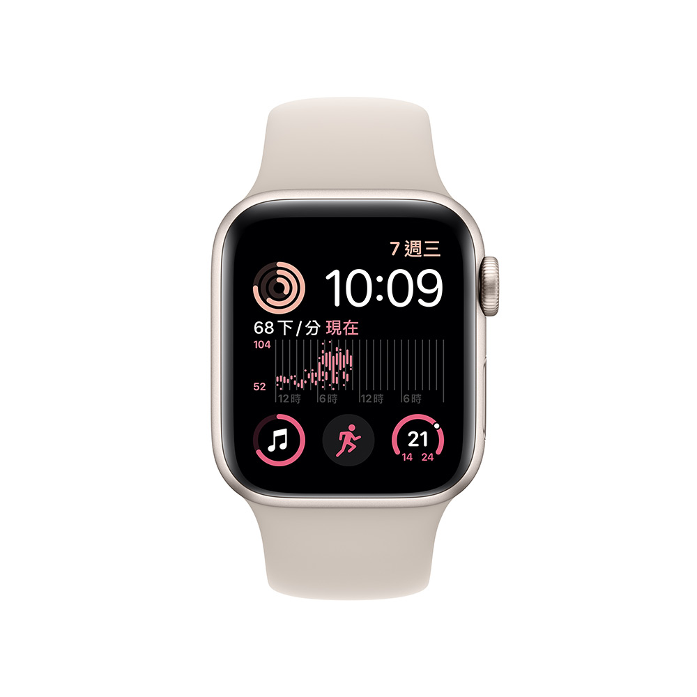 Apple Watch SE GPS + Cellular 40mm Starlight Aluminium Case
