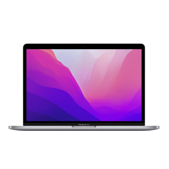 13-inch MacBook Pro: Apple M2 chip with 8-core CPU and 10-core GPU