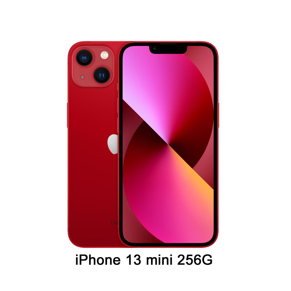 Apple iPhone 13 mini (256G)-紅色(MLK83TA/A) - PChome 24h購物