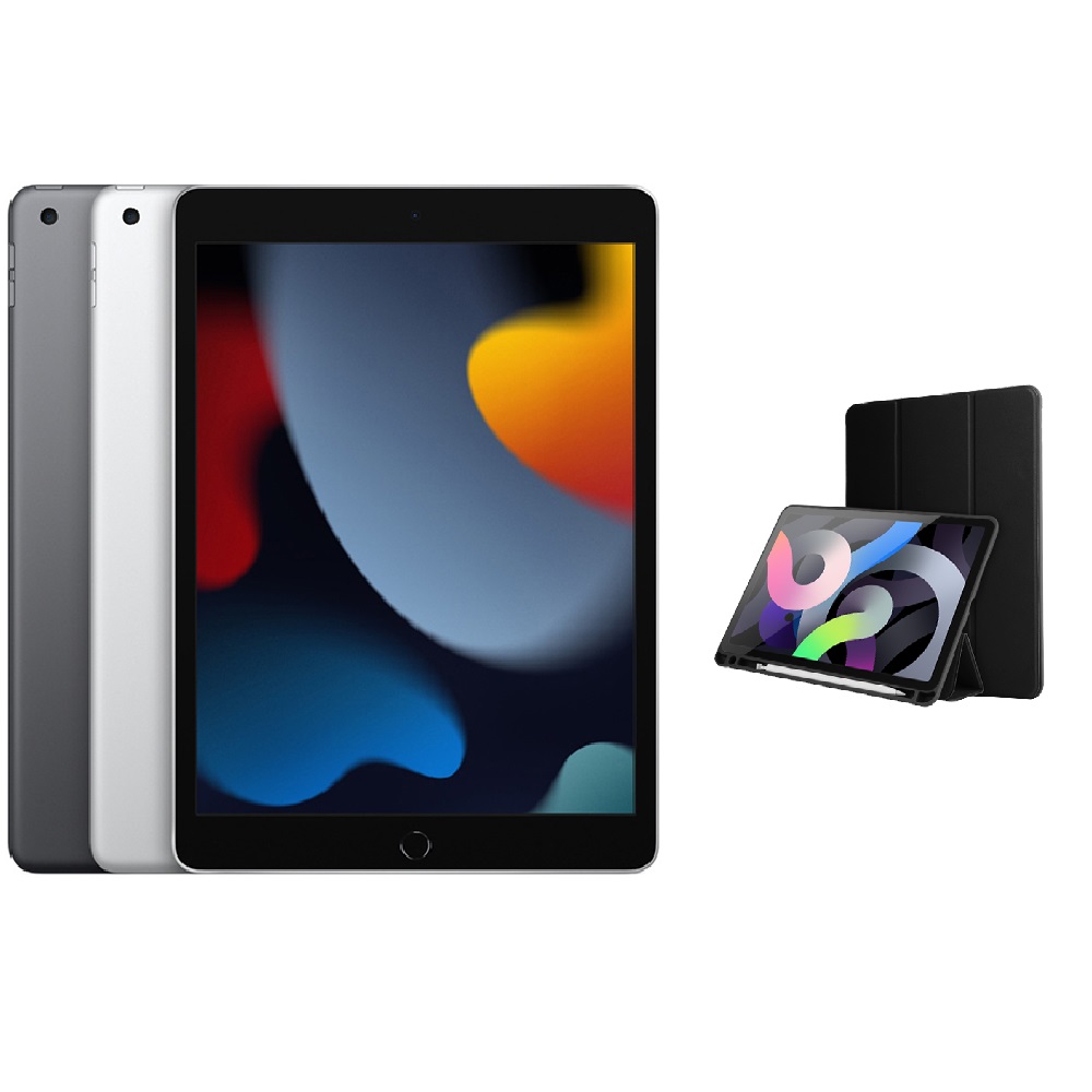 iPad 9 10.2吋 2021 256G WIFI 玻貼皮套配件組