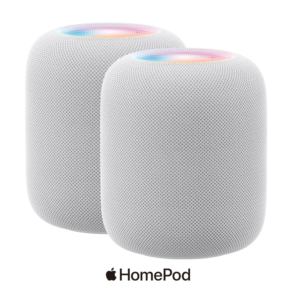 Apple 蘋果HomePod-白色二入組- PChome 24h購物