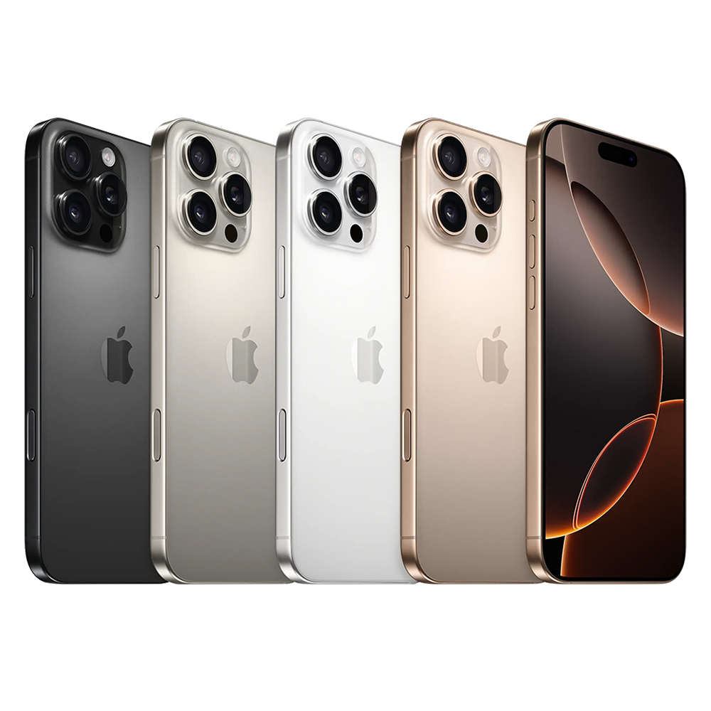 【福利品】iPhone 16 Pro 256G 台灣公司貨 6.3吋 沙漠色鈦金屬