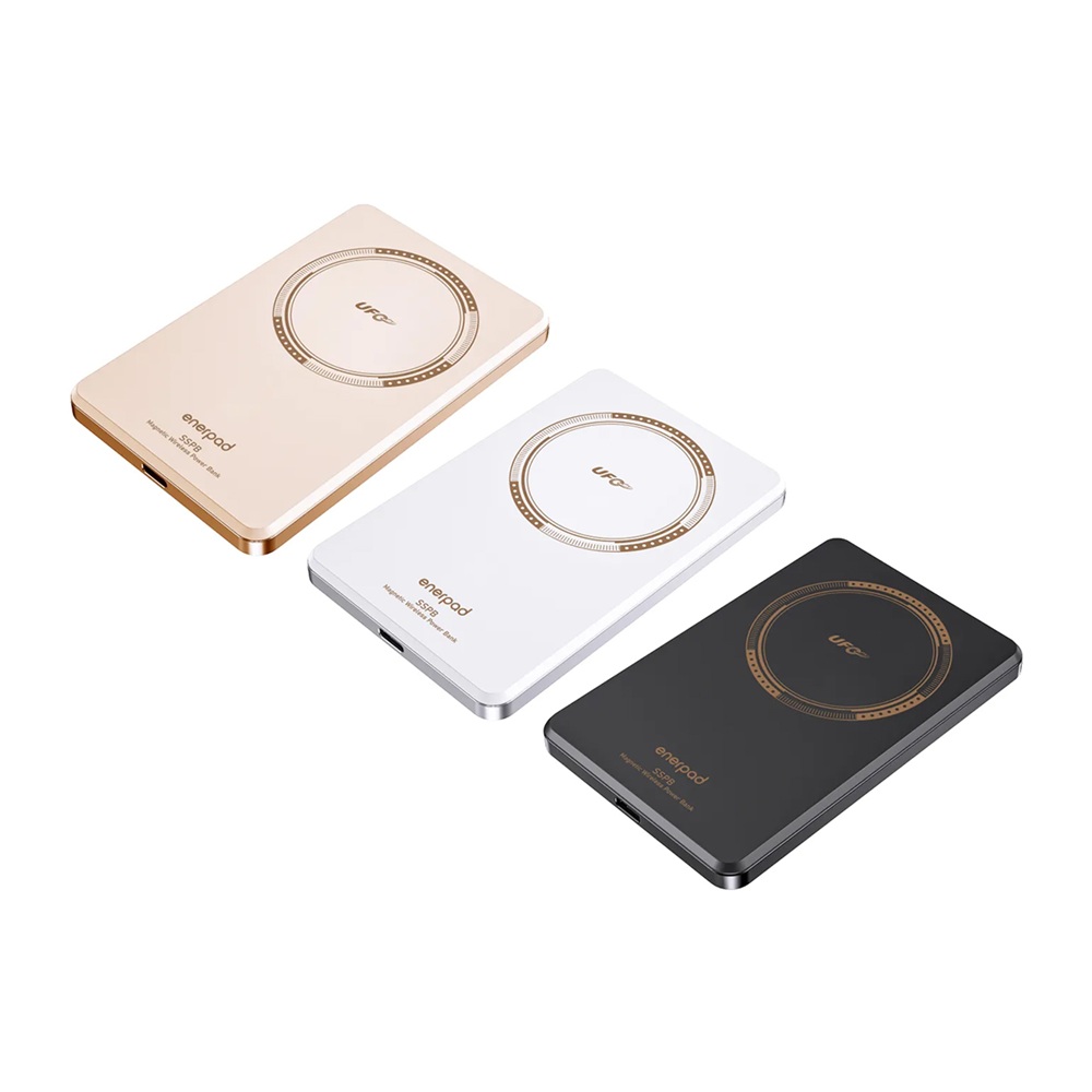 enerpad UFO 固態磁吸式行動電源 5000mAh MX-5000 CCC認證