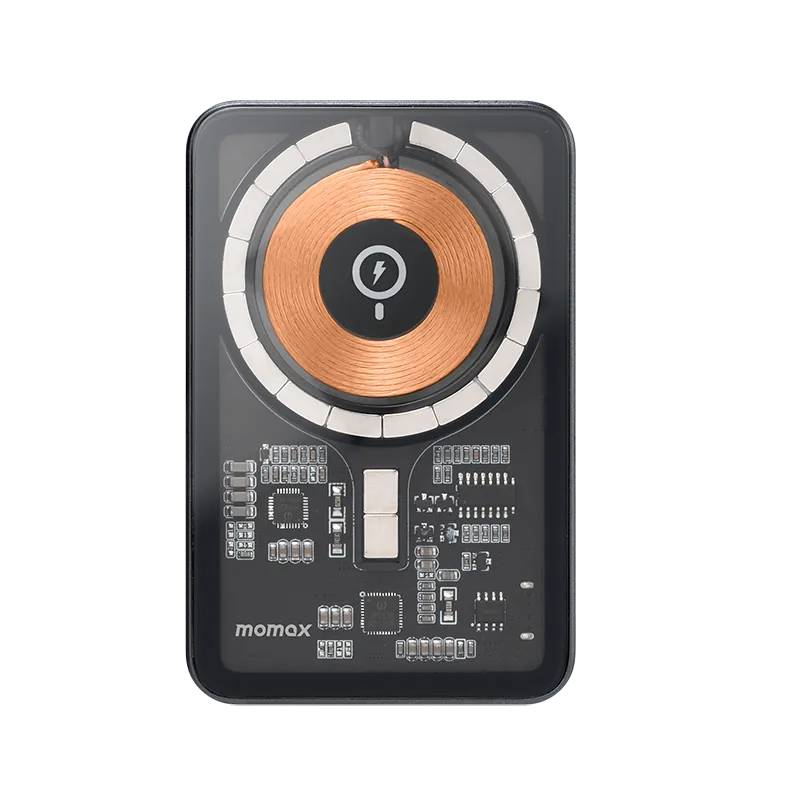 MOMAX 摩米士 Q.MAG磁吸無線充電行動電源含支架-5000mAh