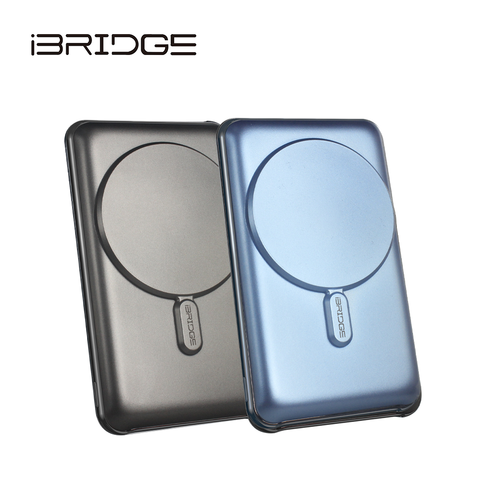 iBridge 10000mAh 38.5Wh 磁吸式超輕薄帶線行動電源