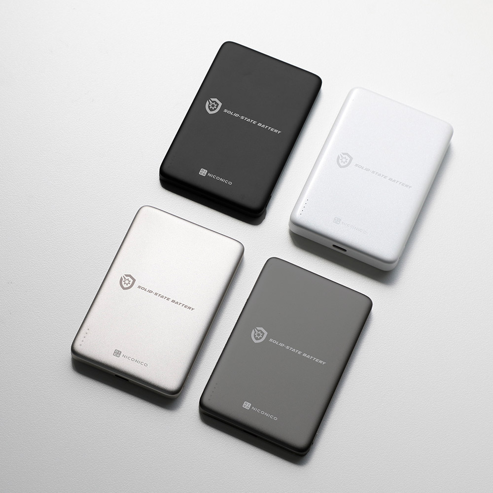 NICONICO Superthin固態行動電源(10000mAh) POT-488S