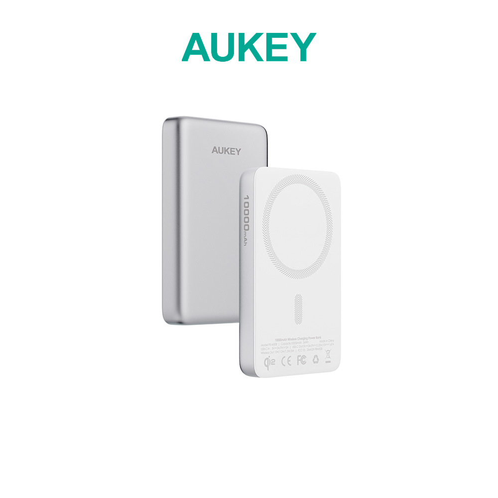 AUKEY MagFusion M10000 10000mAh Qi2 磁吸超薄行動電源(MS08)