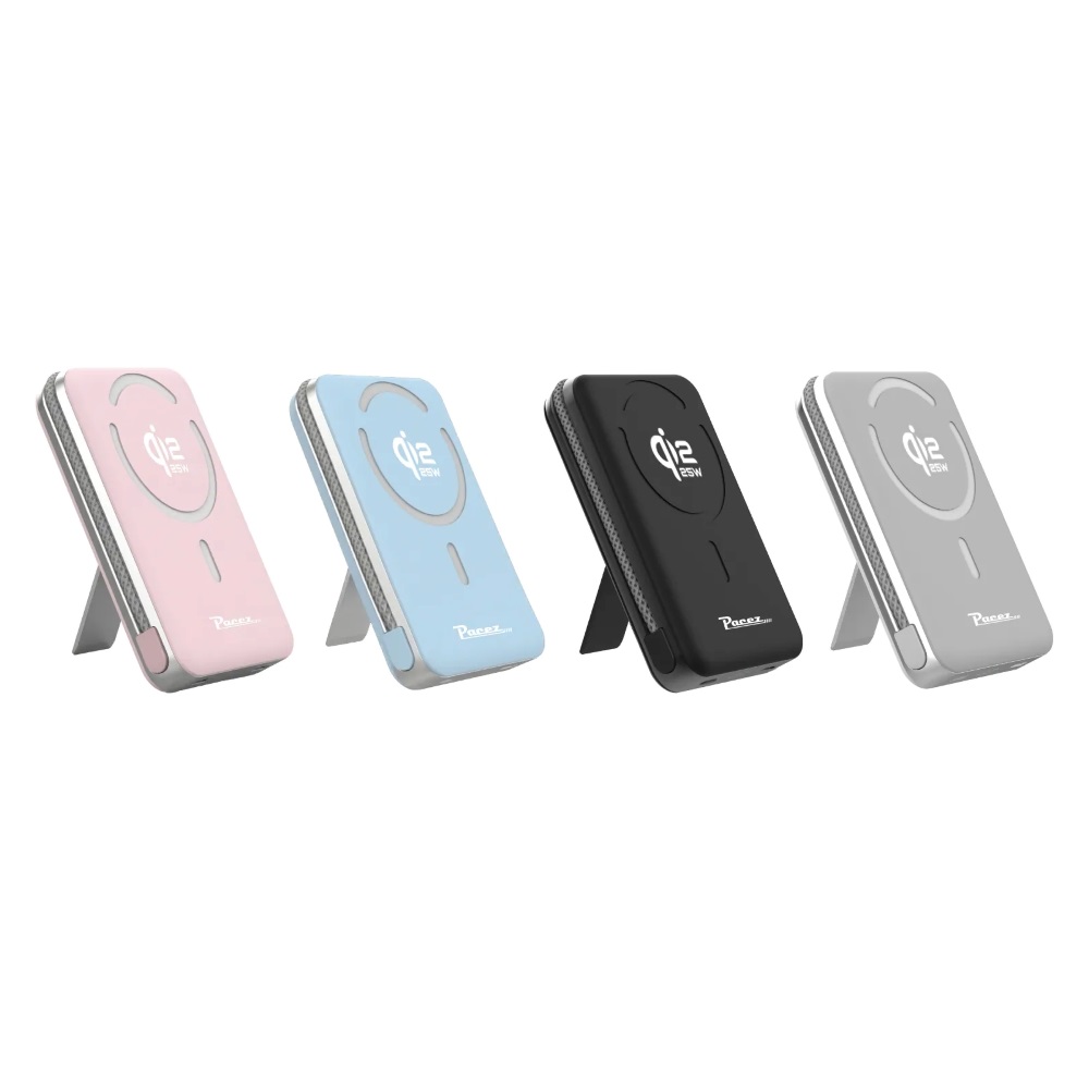 PACEZ 極速充 Qi2.2 25W 固態電芯磁吸快充行動電源
