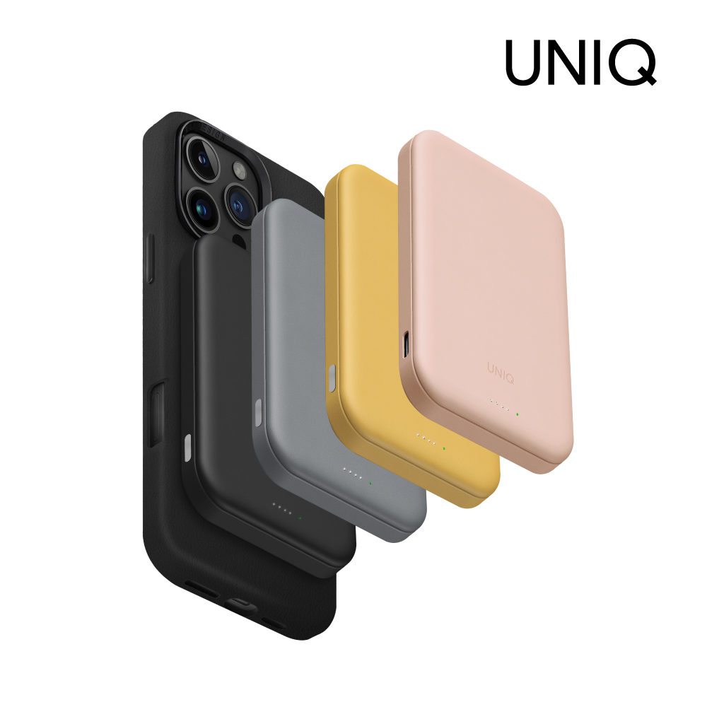 UNIQ 新加坡 Lyden 5000mAh 雙面磁吸行動電源 19.25wh