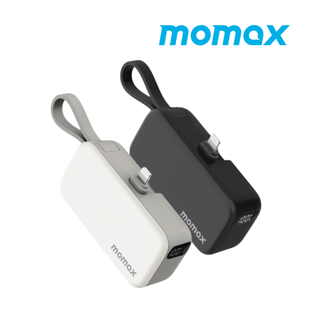 MOMAX 摩米士 18.5wh 1-Power Mini MFi 5000mAh 迷你帶線行動電源