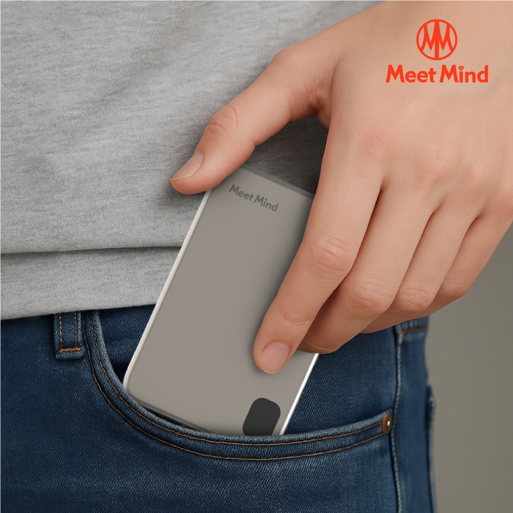 Meet Mind 吸附式線充行動電源 5000mAh-Type-C鋁合金款（其他規格）