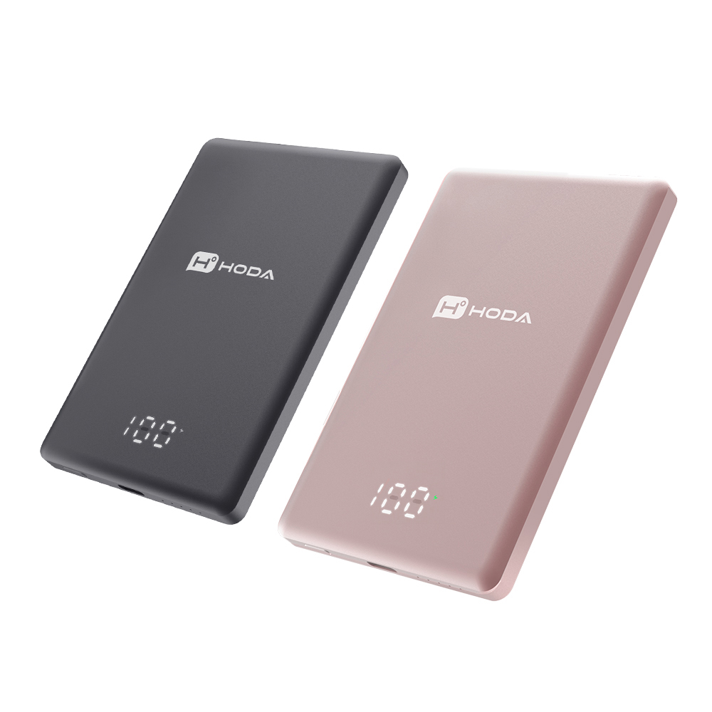hoda 好貼 10000mAh 磁吸式鋁合金超薄行動電源