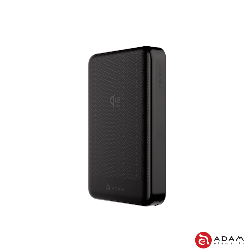 ADAM 亞果元素 VIONTA Air 15 Qi2 25W 固態式磁吸行動電源