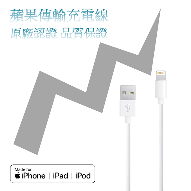 SONGWIN 尚之宇 iPhone Lightning 8Pin MFI蘋果認證 傳輸充電線1.2M (二入)（其他規格）