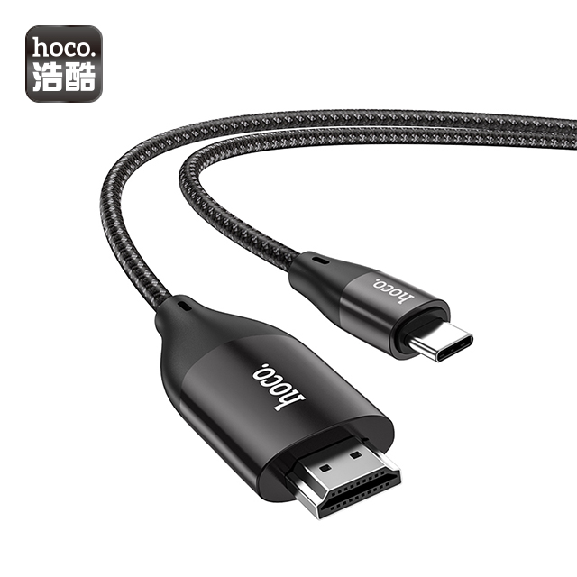 HOCO 浩酷 UA16 Type-C轉HDMI高清螢幕分享器 錆色
