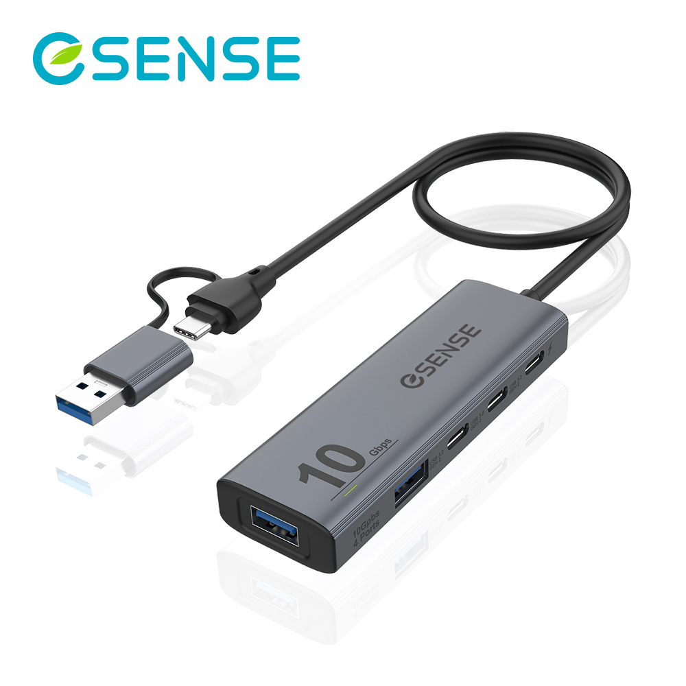 Esense 逸盛 Type-A+C USB 3.2 Gen2 多接口Hub/集線器