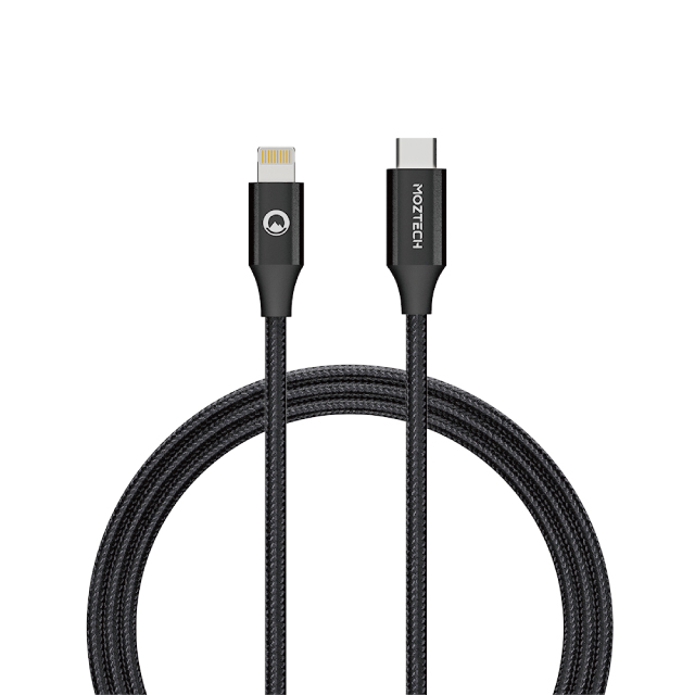MOZTECH 墨子 編織傳輸充電線 TYPE-C to Lightning（其他規格）
