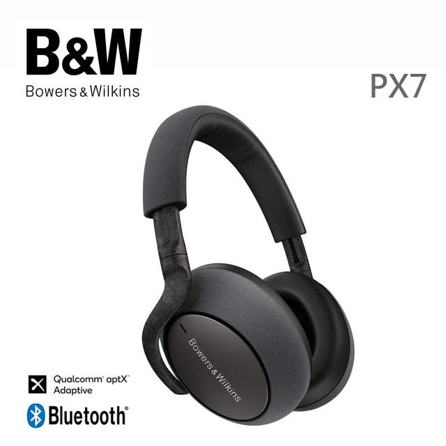 英國B&W Bowers & Wilkins 無線藍牙主動降噪全包覆式耳機PX7【太空灰