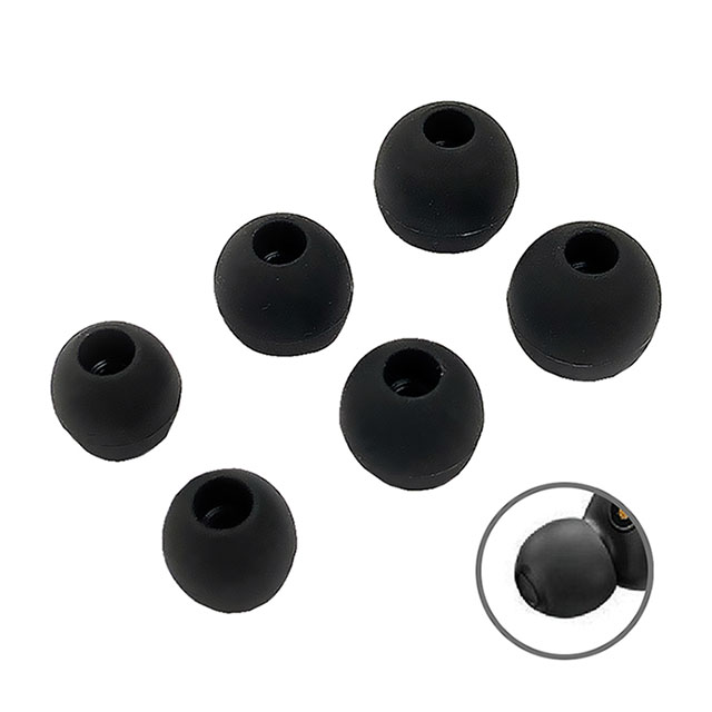 SONY/SAMSUNG/Beats/JLab/Jabra/QCY藍牙耳機通用款 子彈頭替換耳塞(大中小3組入)