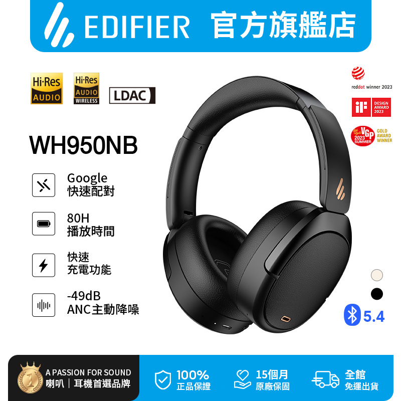 WH950NB 無線降噪耳罩耳機
