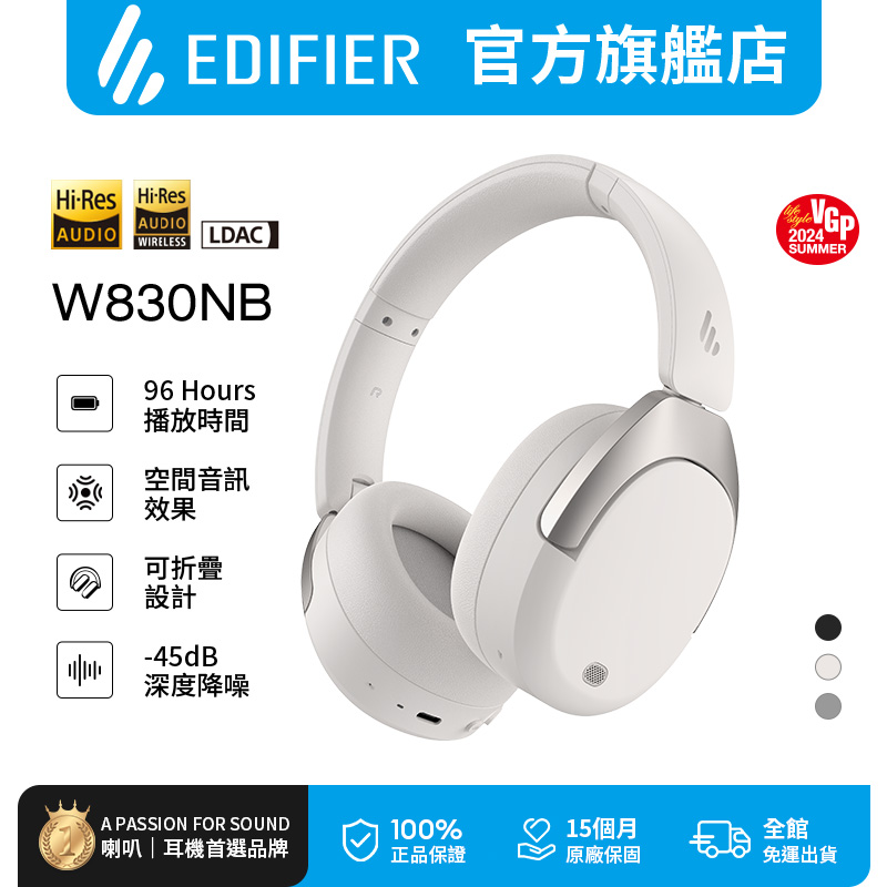 W830NB 無線降噪耳罩耳機