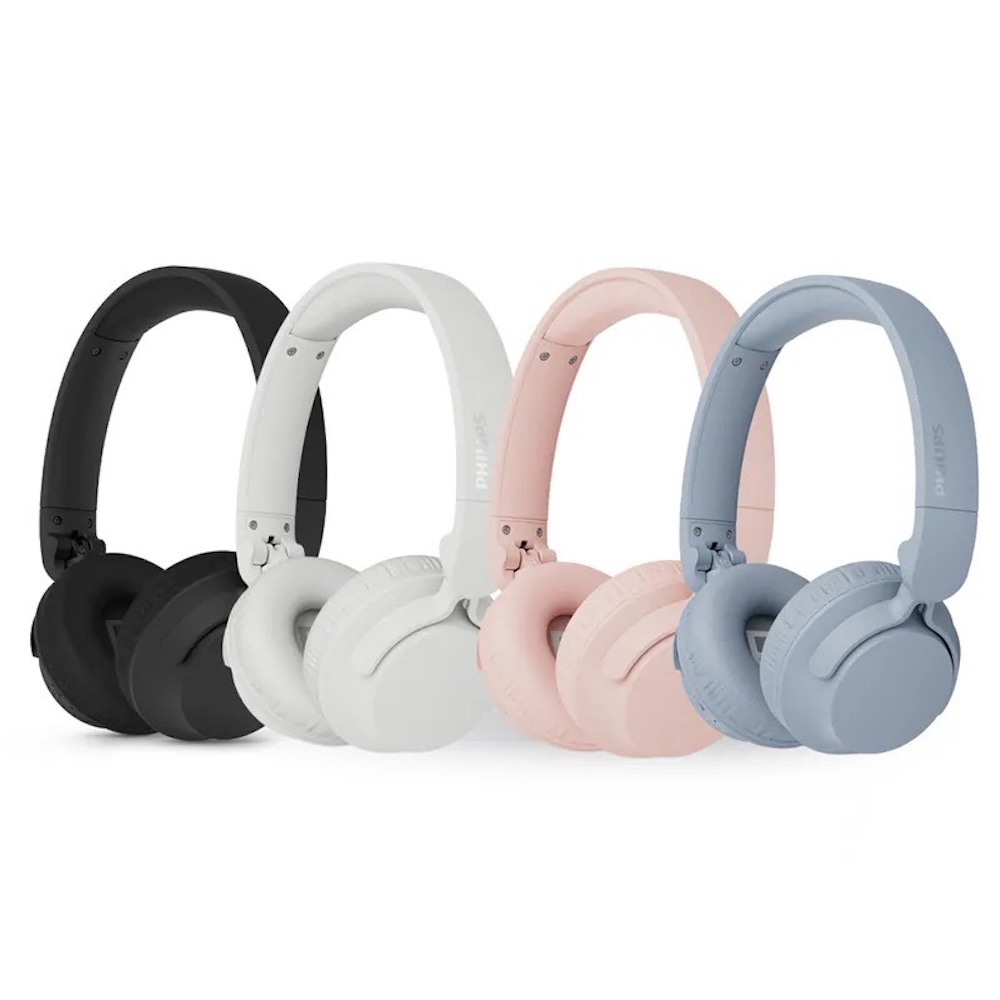 PHILIPS 飛利浦 TAH4000 AI mic 70 小時長續航藍牙 6.0 耳罩耳機