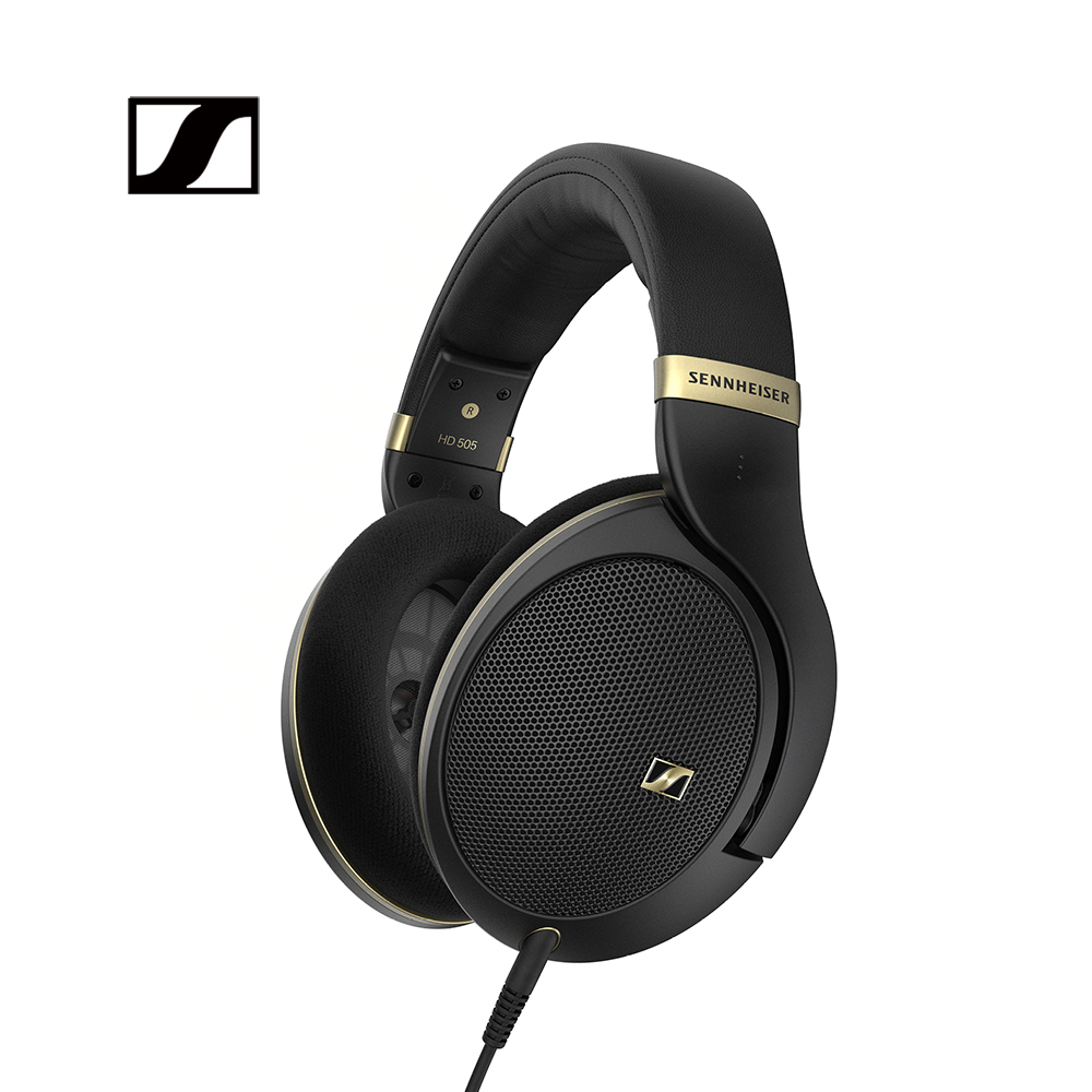 Sennheiser consumer hearing 森海塞爾耳機 HD 505 開放式耳罩耳機 曜金色